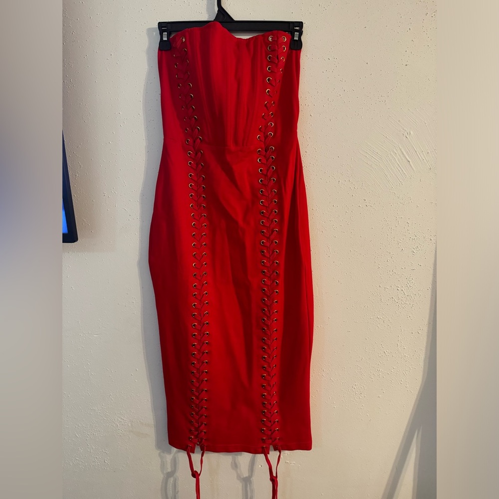 Sexy Red Bodycon dress